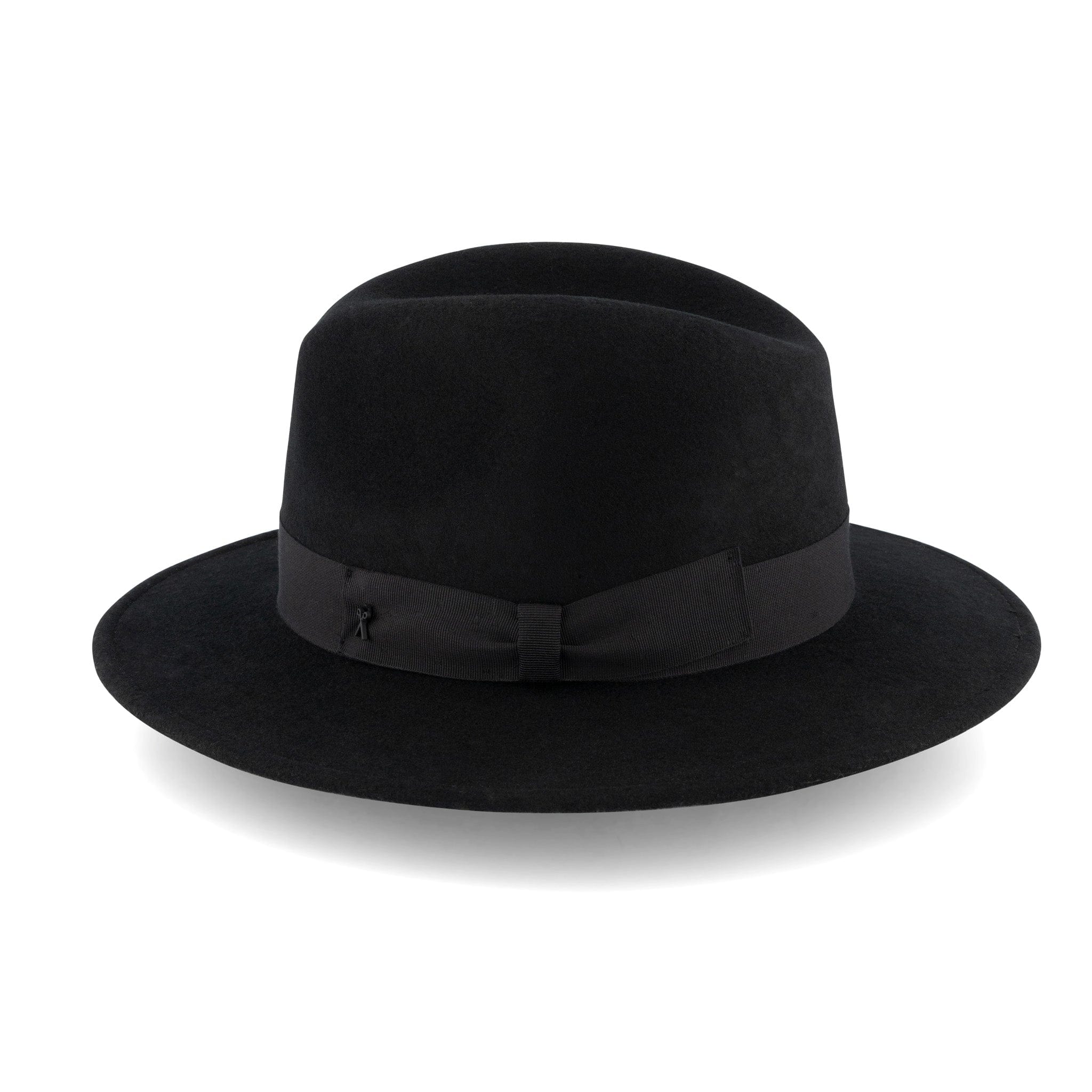 Wool Felt Fedora Hat | Black