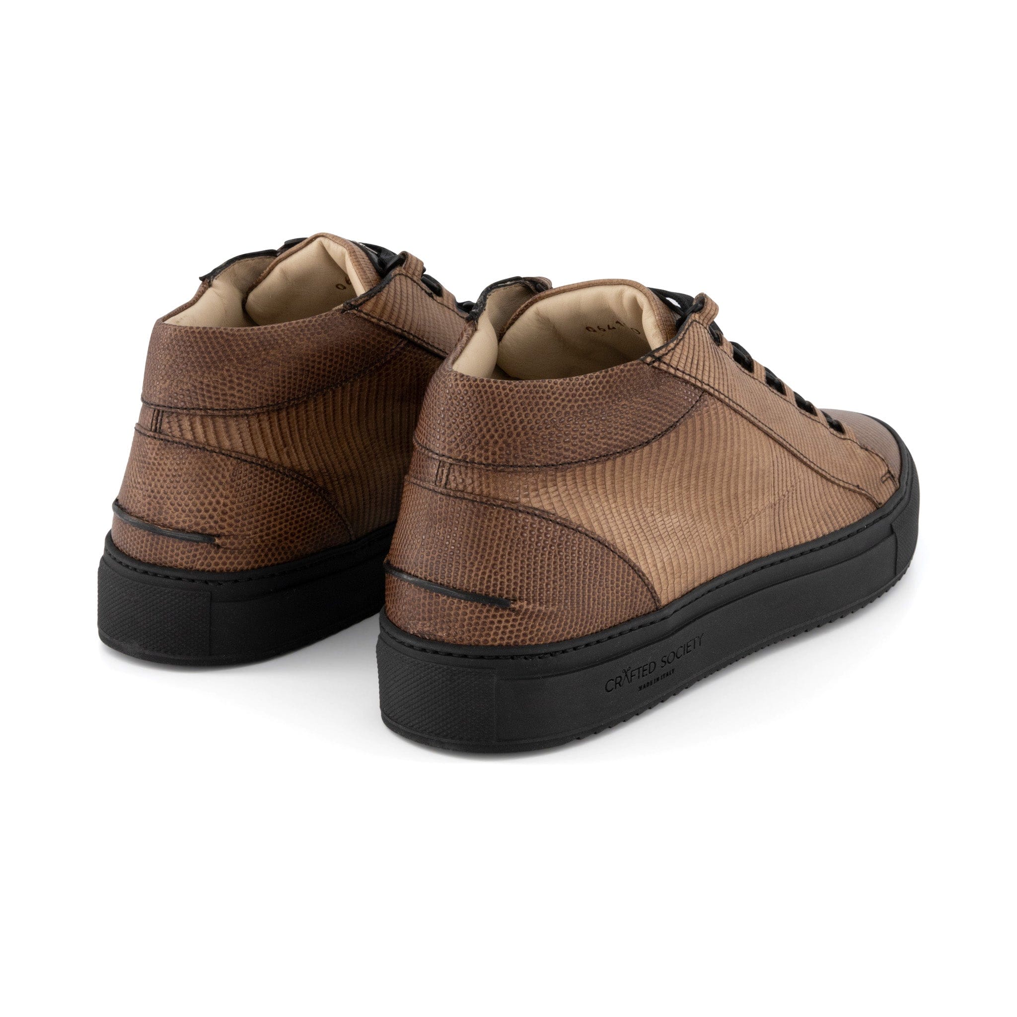 Rico Mid LTD EDN | Brown full grain  leather | Black Outsole | Made in Italy
