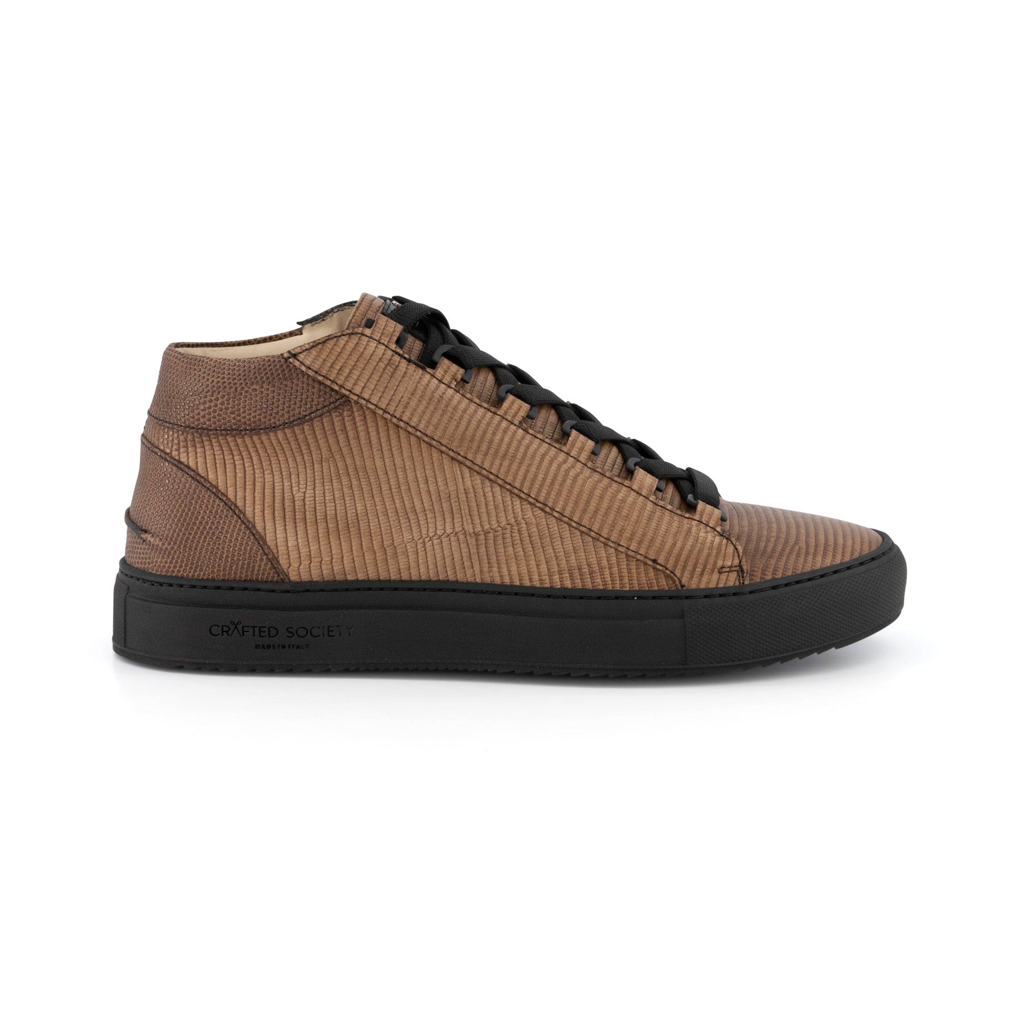 Rico Mid LTD EDN | Brown full grain  leather | Black Outsole | Made in Italy | Sizes 42, 45 & 46