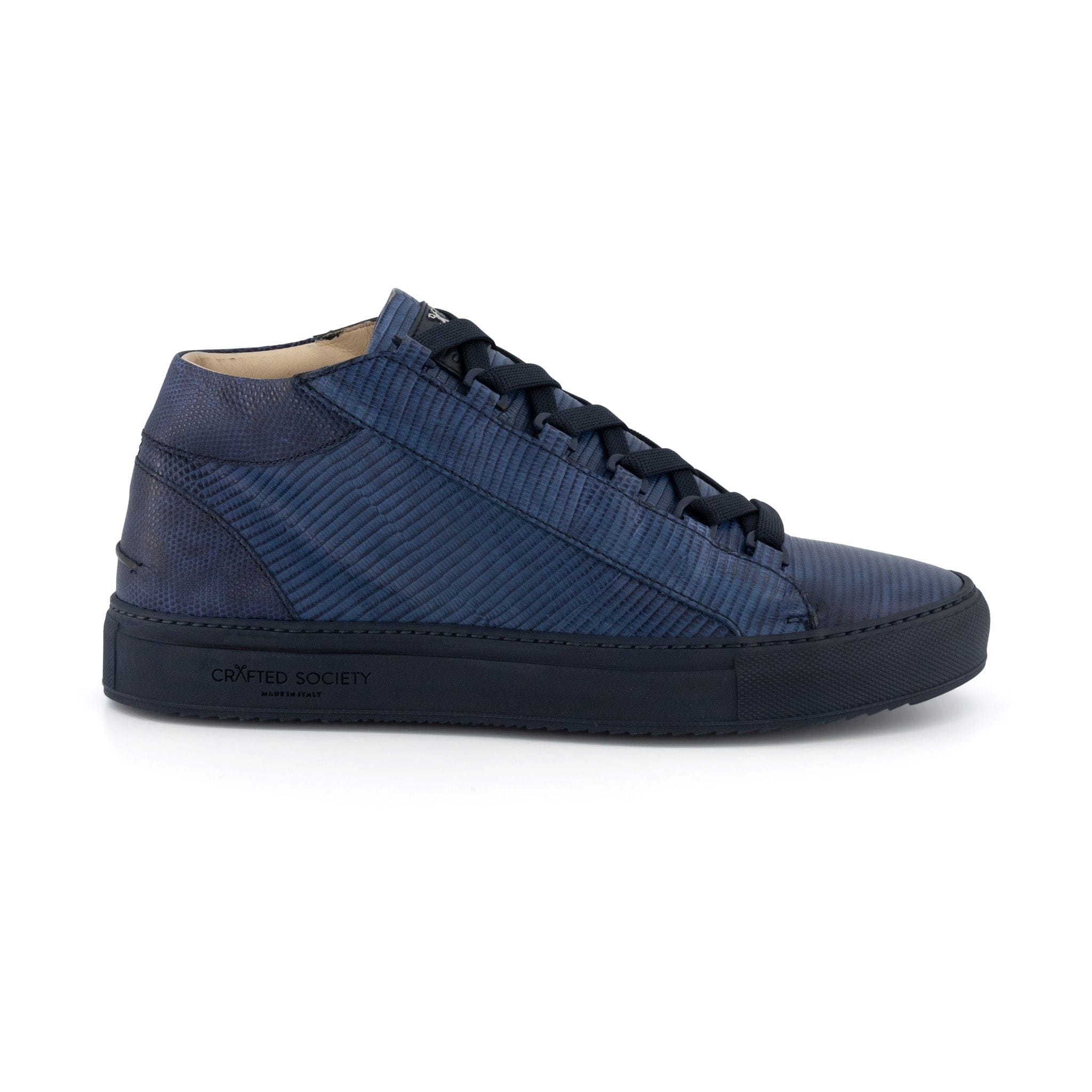 Rico Mid LTD EDN | Navy full grain Leather | Navy Outsole | Made in Italy | Size 41
